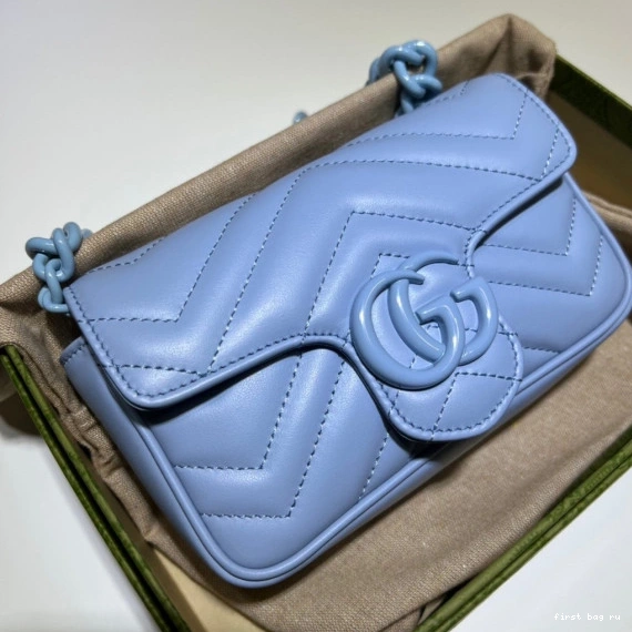 First bag ru belt bag-16.5*10*5cm Gucci Marmont GG 0803